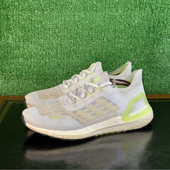 Adidas UltraBoost Summer Ready Grey Signal Green FY3472 Men’s Size 8 - Picture 1 of 7